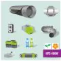 Kit coltivazione indoor cool tube lampada HPS agro 400w 5 piante Completo