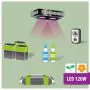 Kit coltivazione indoor lampada led 120w 3 piante Basso consumo
