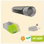 Kit luce Lampada HPS cool tube 400W crescita/fioritura