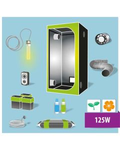 Grow tent kit 60x60 CFL 125w grow lights Low Consumption