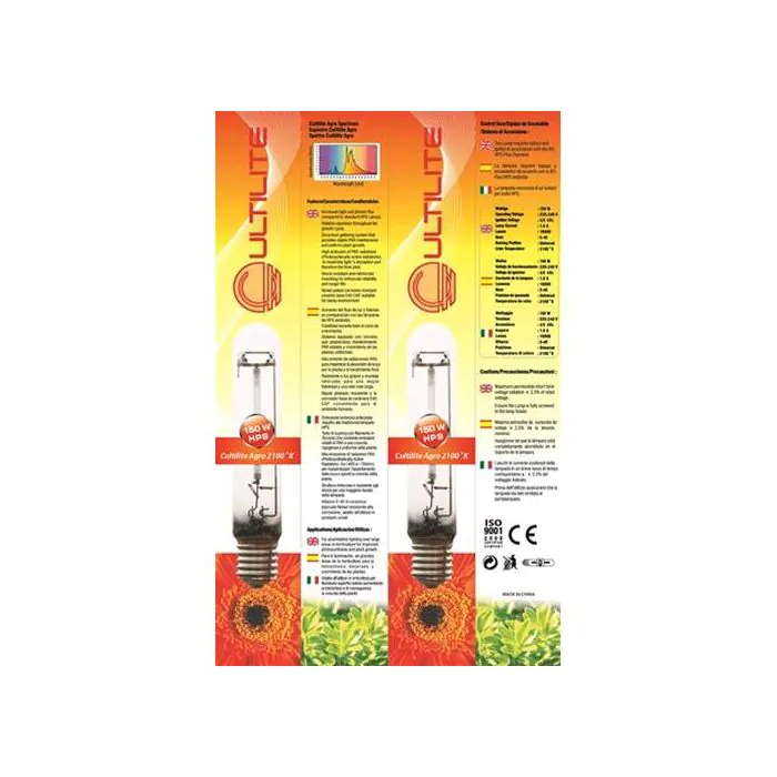 Cultilite Son-T AGRO 150W lamp (growth-flowering)